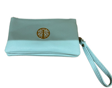 Small Crossbody Bag With Wristlet Strap And Gold Tree Of Life Logo (24 Colours)