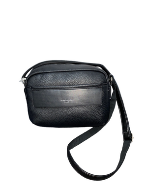 DAVID JONES 3 Zip compartments Cross Body Handbag, Black 2: Handbags
