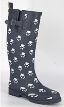 Paws Navy Wellington Boots