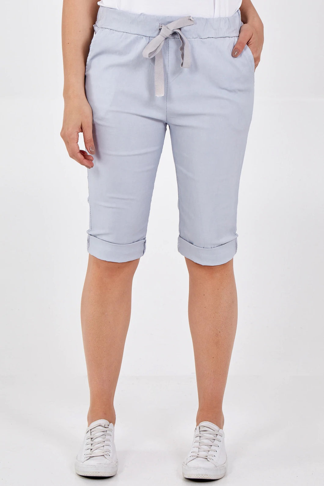 Ashley Magic Cropped Plain Capri Trousers (6 Colours) – Missy Online:  Shoes, Fashion & Accessories Based in Leeds