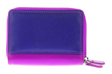 Small Leather Card Holder With Coin Section (2 Colours)