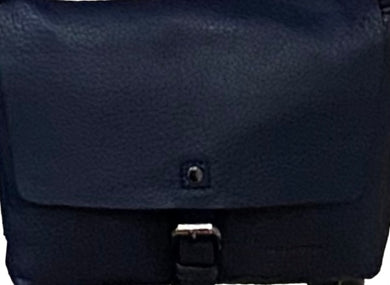 David Jones NV6706 -1 Black Leather Effect Small Crossbody Bag