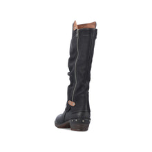 Rieker 93655-00 Black Tex Long Boots