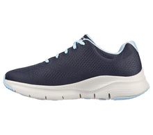 Skechers 149057/NVLB Big Appeal Navy/Light Blue Arch Fit Trainers
