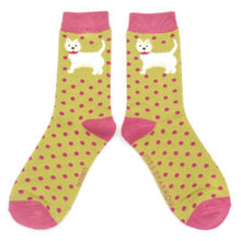 Miss Sparrow Bamboo Dog Socks (2 Colours)