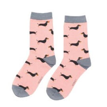 Miss Sparrow Bamboo Little Sausage Dogs Socks (3 Colours)