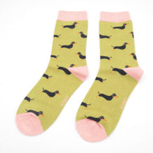 Miss Sparrow Little Sausage Dogs Socks (4 Colours)